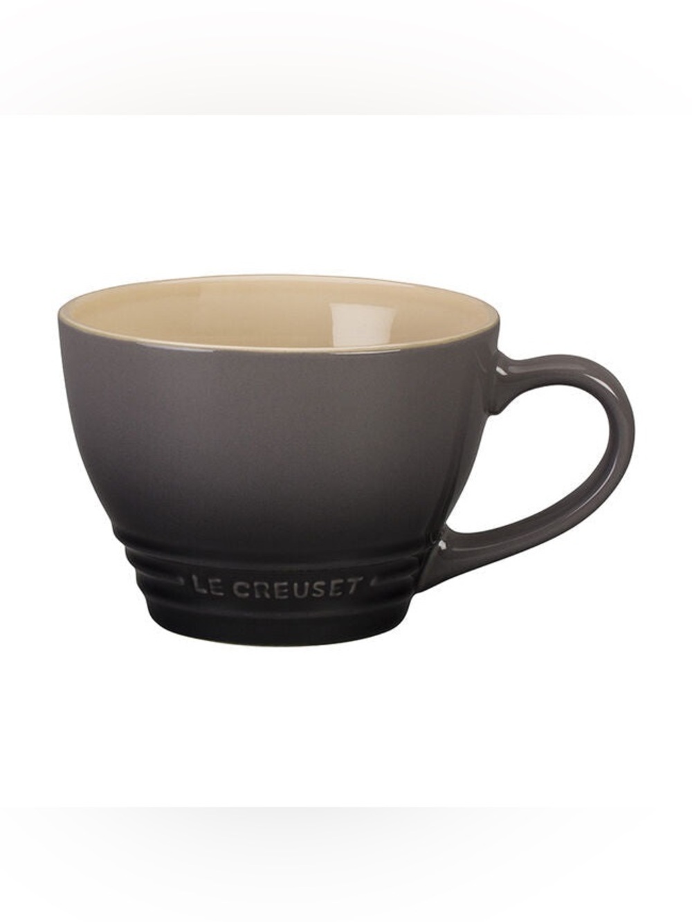 Le Creuset Bistro Mug Oyster 14 oz